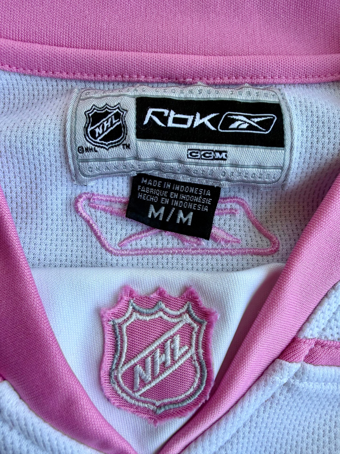 VTG Edmonton Oilers Jarret Stoll #16 Reebok Pink Jersey Women's Rare Size: M
