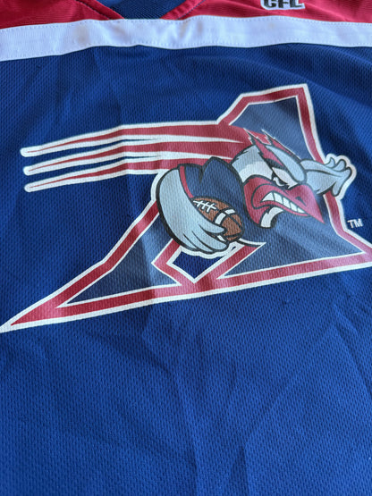 VTG Montreal Alouettes CFL Football Mighty Mac Jersey Shirt Youth Size: M (10-12)