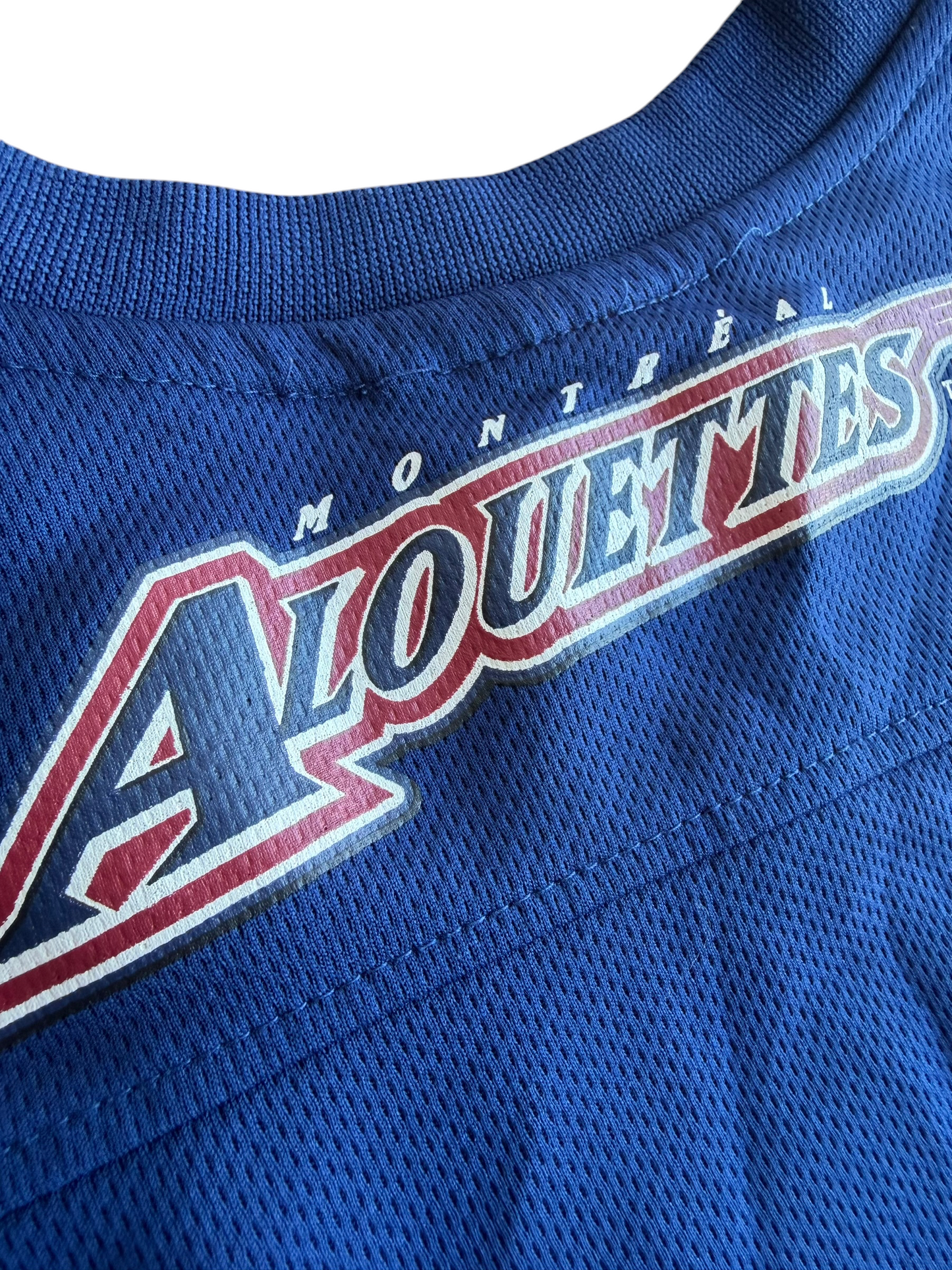 VTG Montreal Alouettes CFL Football Mighty Mac Jersey Shirt Youth Size: M (10-12)