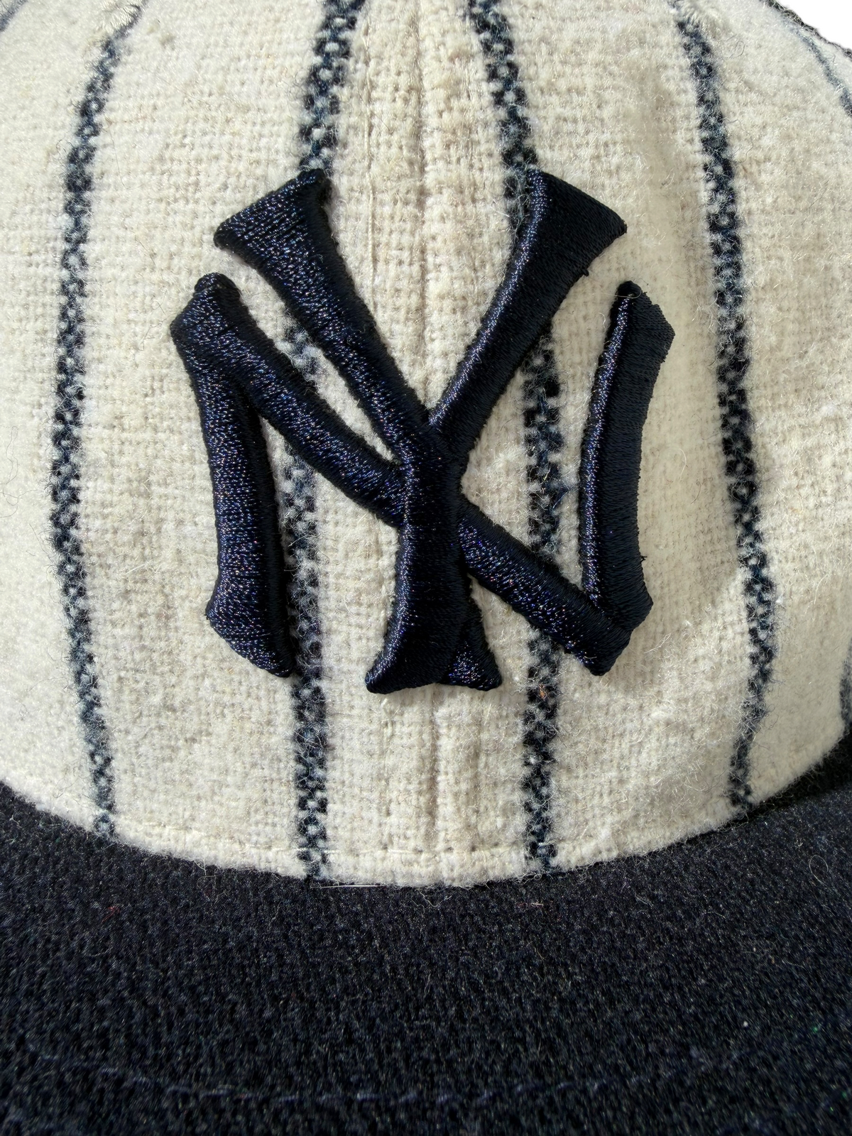 New York Yankees American Needle Pinstripe Wool Snapback Hat Cap