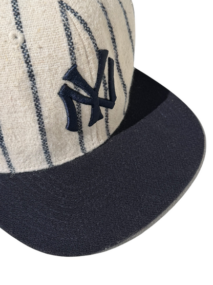 New York Yankees American Needle Pinstripe Wool Snapback Hat Cap