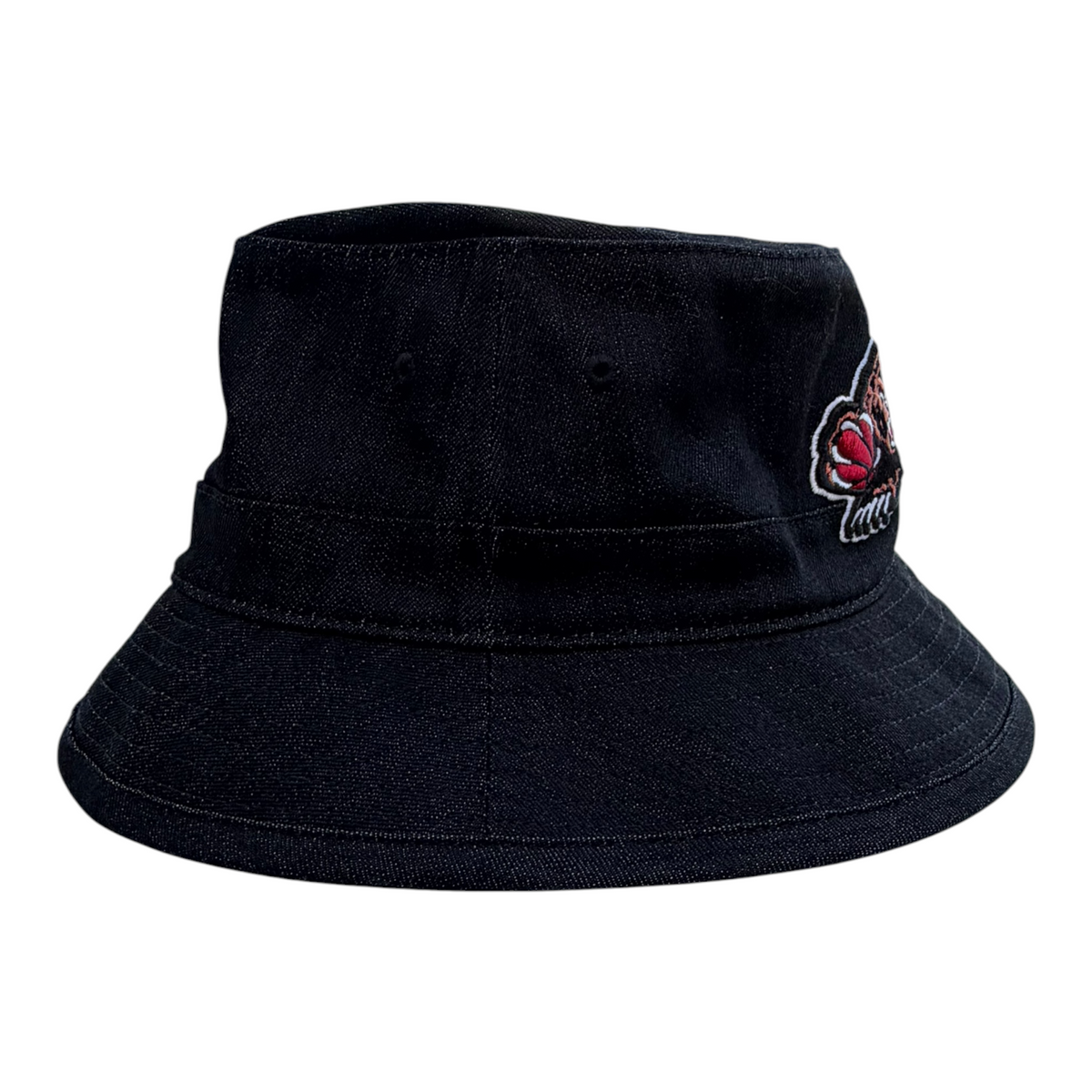 Mitchell & Ness Vancouver Grizzlies Hardwood NBA Classics Denim Bucket Hat S/M