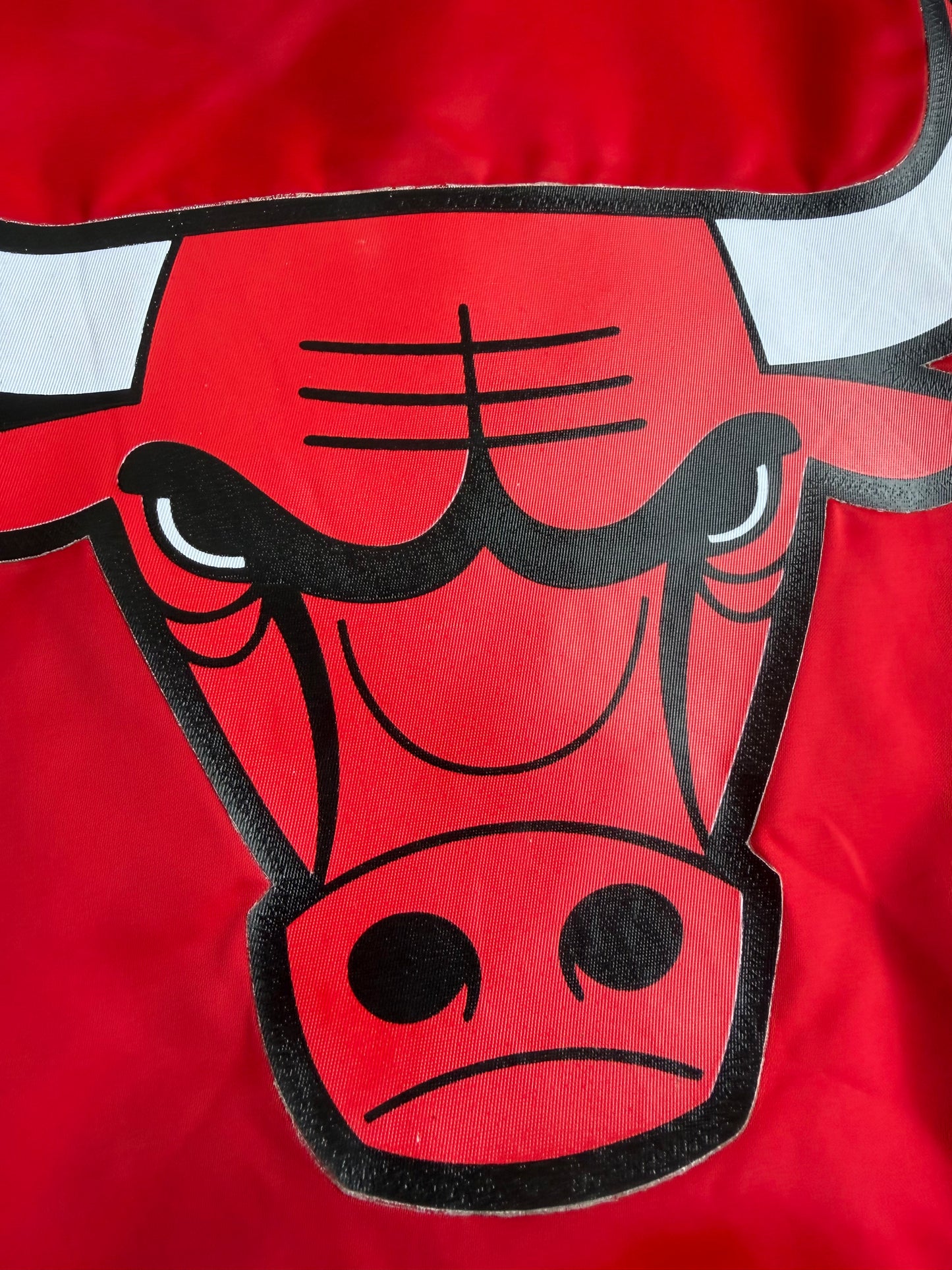 Chicago Bulls Pro Standard Women's Red Satin Bomber Jacket Size: XS