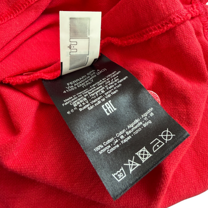 Scuderia Ferrari Racing Team Official Product Red Polo Shirt Size: L