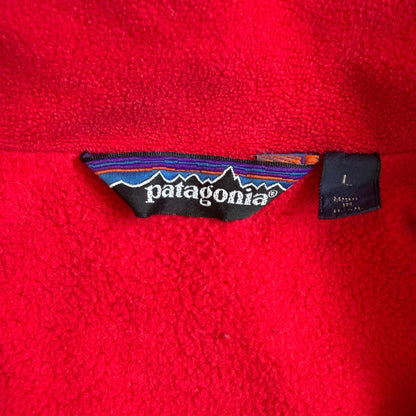 VTG Patagonia Fleece Lined Full Zip Blue Bomber Jacket Size: L