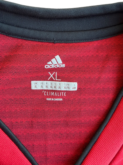 2018-19 Manchester United Paul Pogba #6 Adidas UCL Home Football Jersey Size: XL