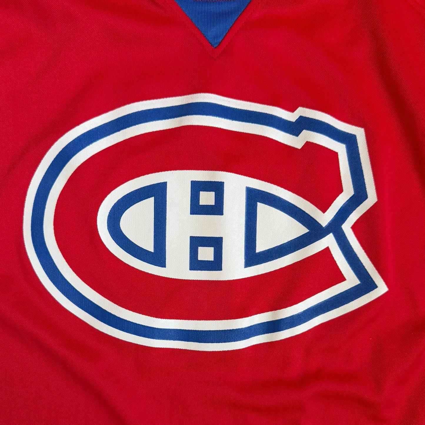 Montreal Canadiens NHL Red Long Sleeve T-Shirt Jersey Style Size: M