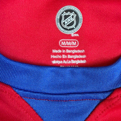 Montreal Canadiens NHL Red Long Sleeve T-Shirt Jersey Style Size: M