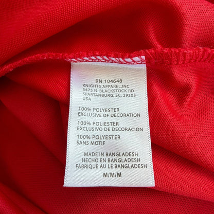 Montreal Canadiens NHL Red Long Sleeve T-Shirt Jersey Style Size: M