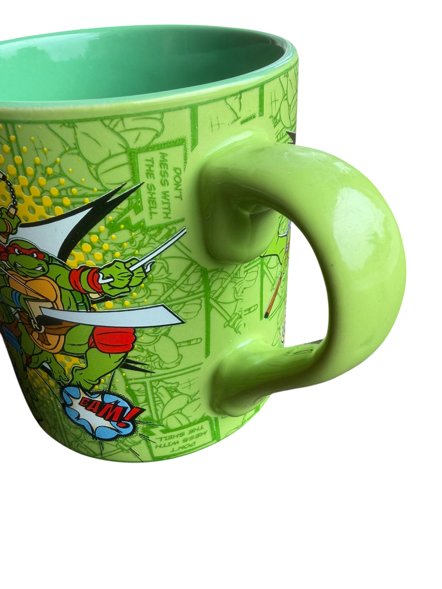 TMNT Teenage Mutant Ninja Turtles 2016 Nickelodeon Ceramic Coffee Mug