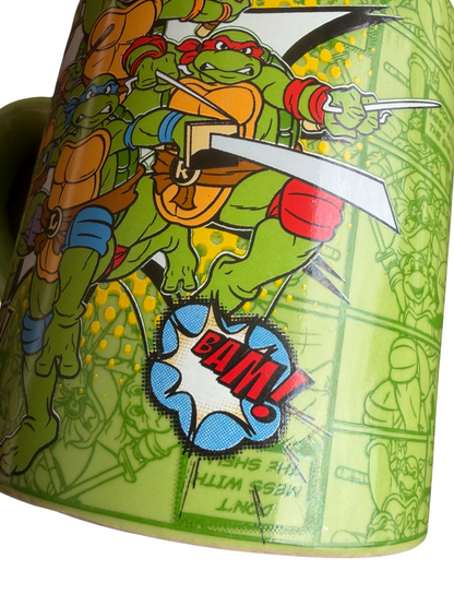 TMNT Teenage Mutant Ninja Turtles 2016 Nickelodeon Ceramic Coffee Mug