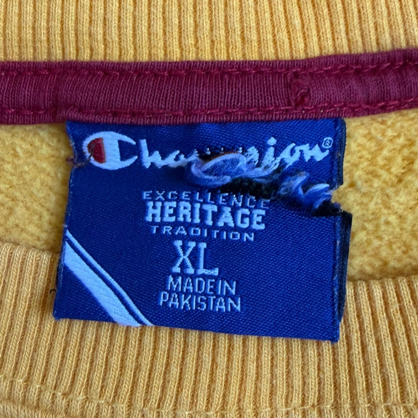 Tuskegee University Golden Tigers Champion Heritage Sweatshirt Size: XL