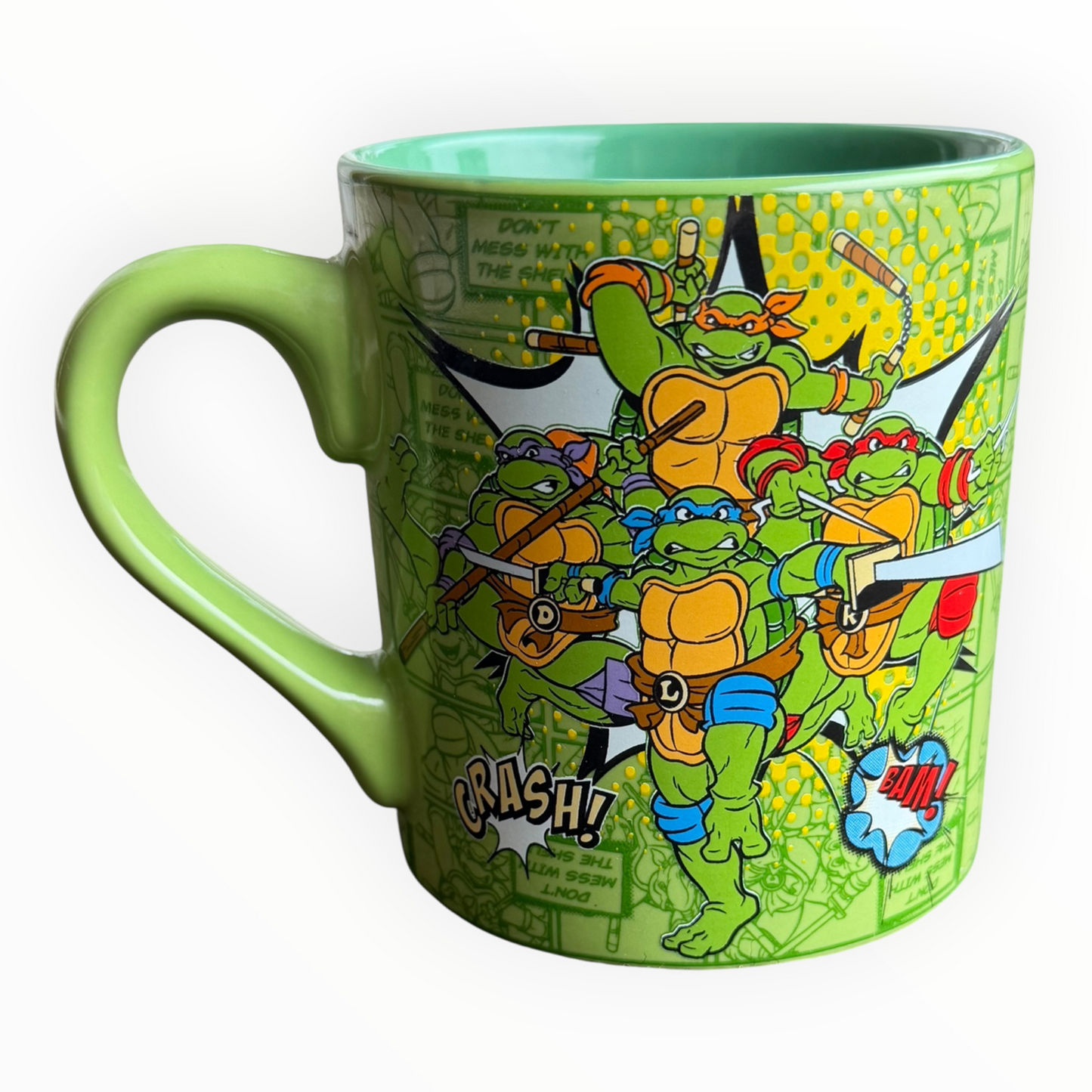 TMNT Teenage Mutant Ninja Turtles 2016 Nickelodeon Ceramic Coffee Mug