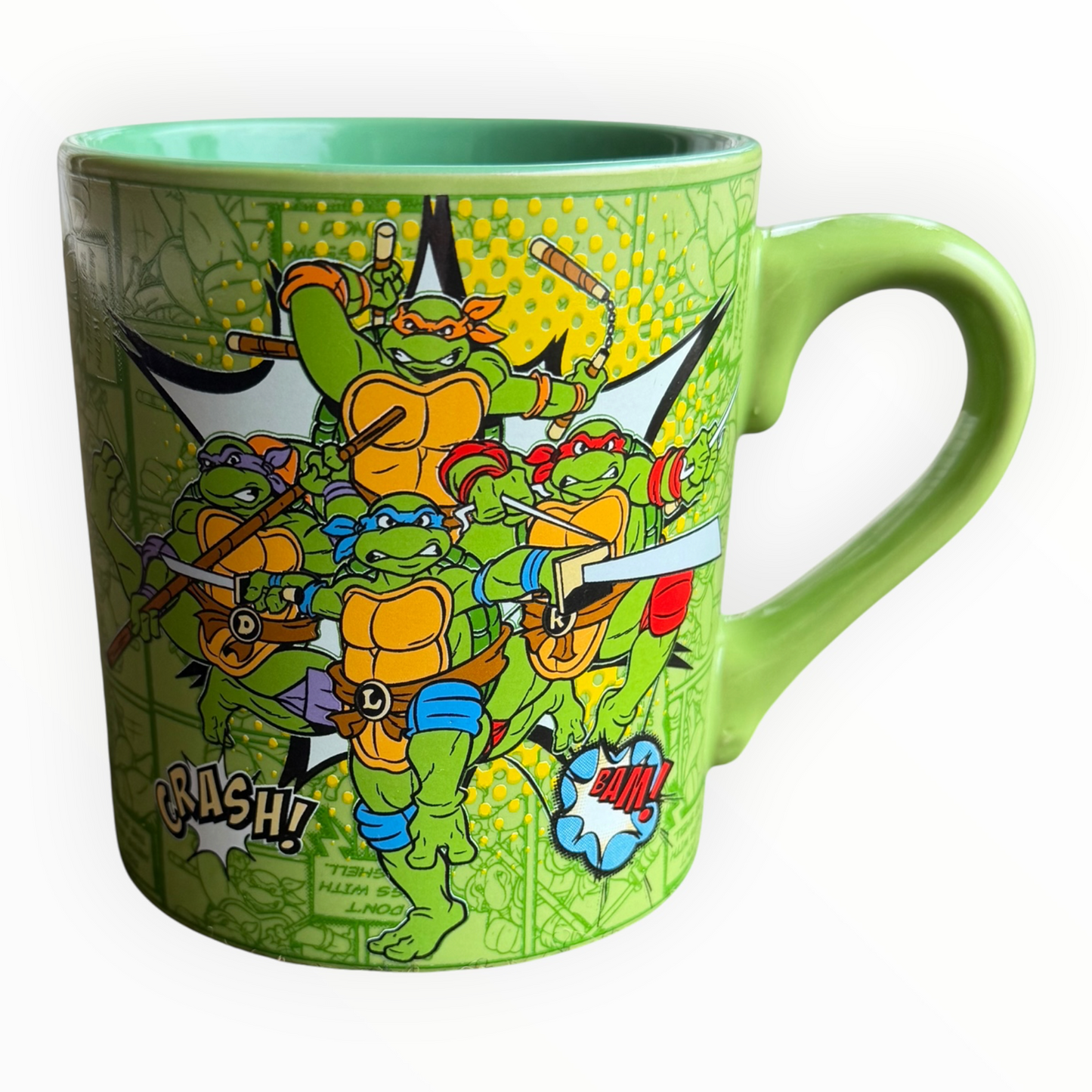TMNT Teenage Mutant Ninja Turtles 2016 Nickelodeon Ceramic Coffee Mug