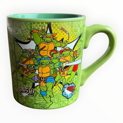 TMNT Teenage Mutant Ninja Turtles 2016 Nickelodeon Ceramic Coffee Mug