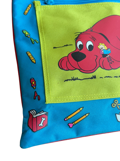 VTG Scholastic Clifford Big Red Dog Canvas Tote Bag