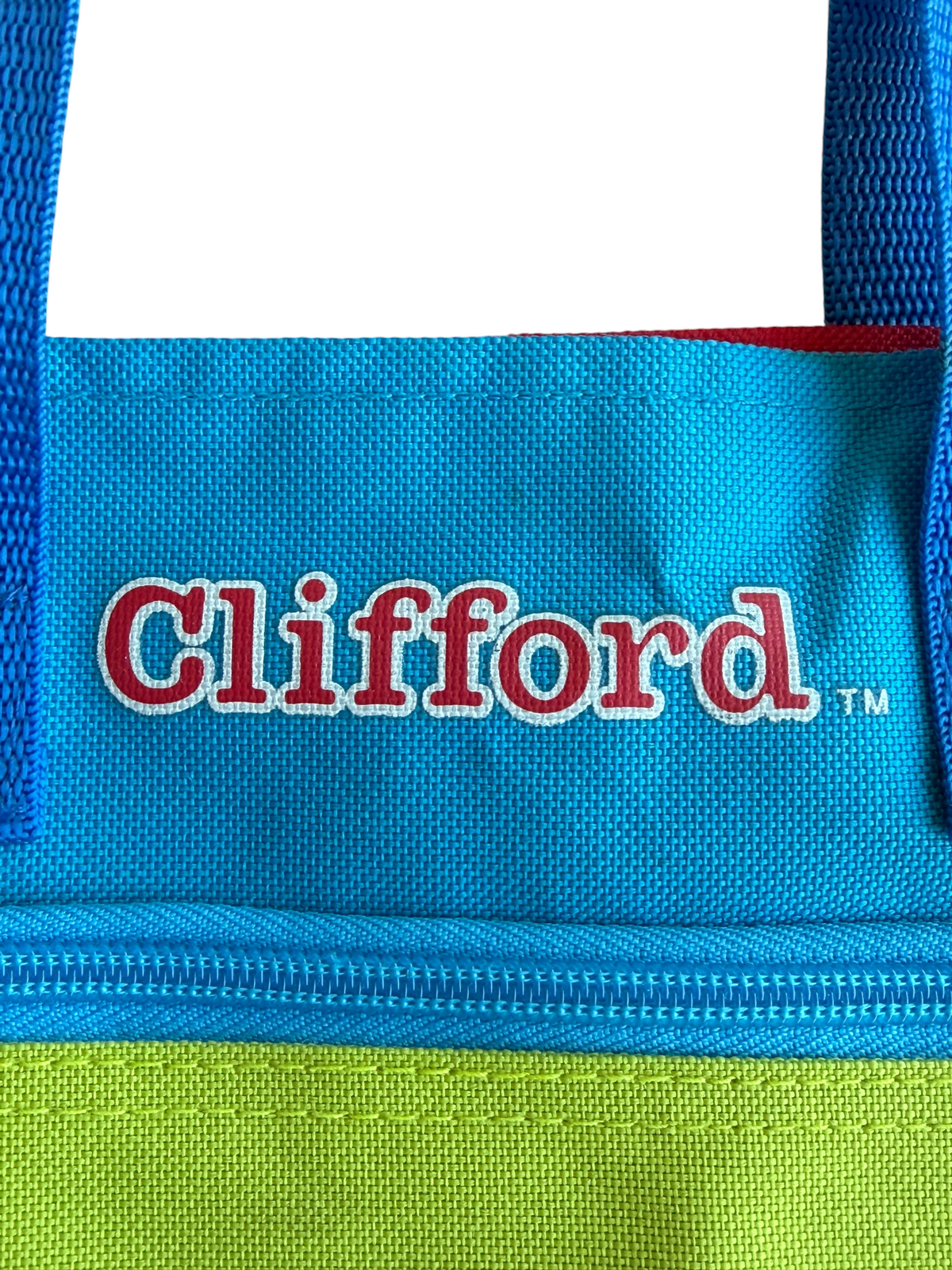 VTG Scholastic Clifford Big Red Dog Canvas Tote Bag