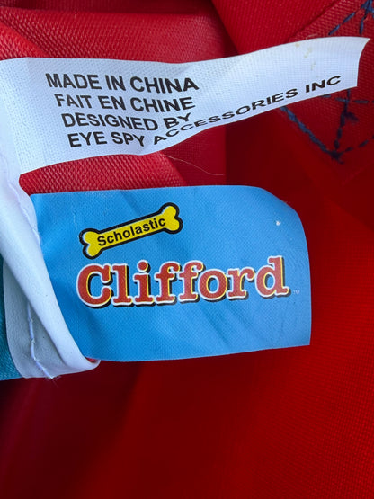 VTG Scholastic Clifford Big Red Dog Canvas Tote Bag