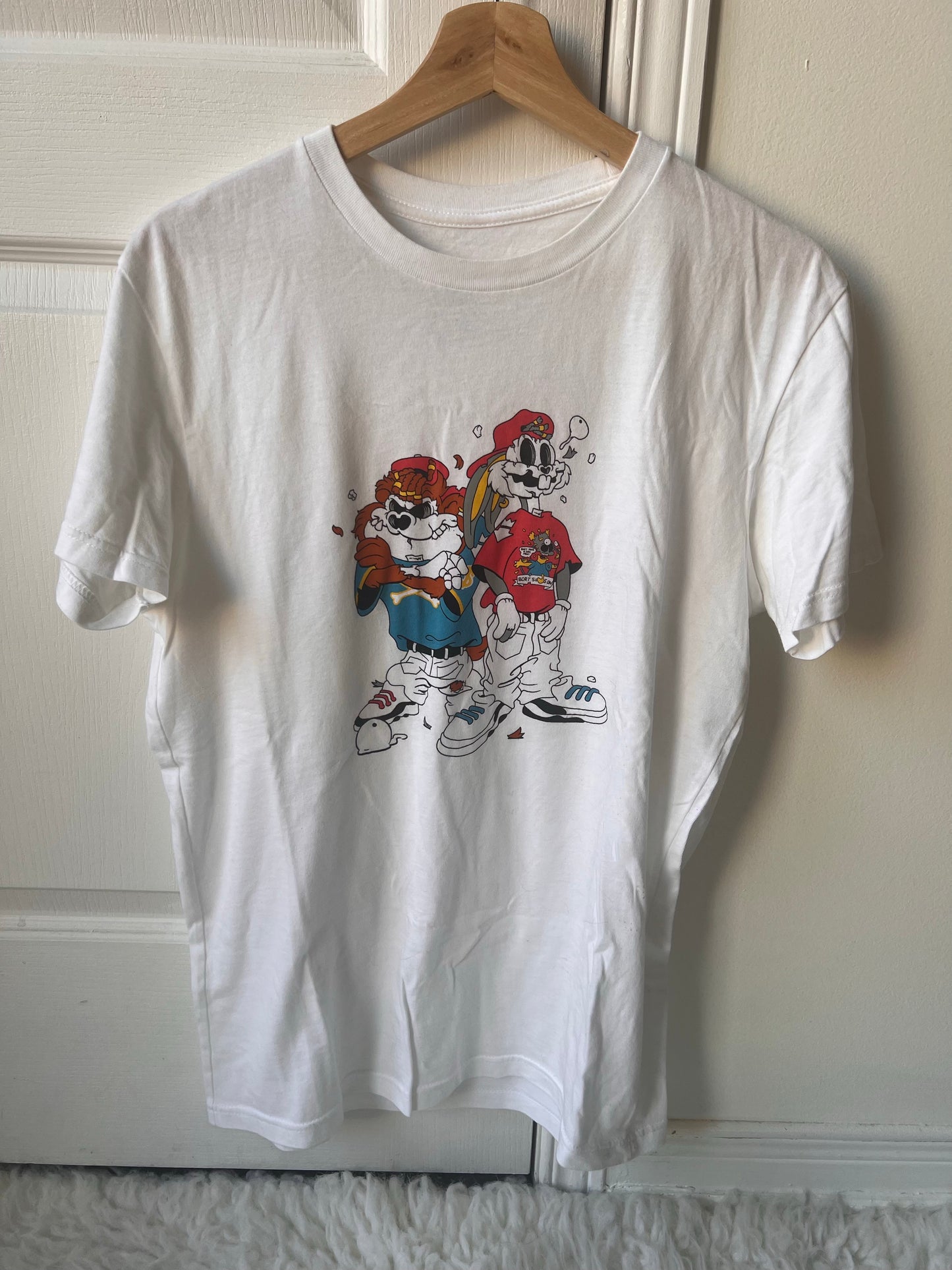 Matt Gondek Taz & Bugs Bunny Limited T-Shirt 2/50 Size: S