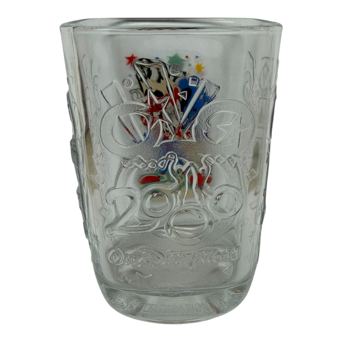 VTG 2000 Disney Mickey Mouse Millennium McDonald’s Collectible Glasses Set of 4
