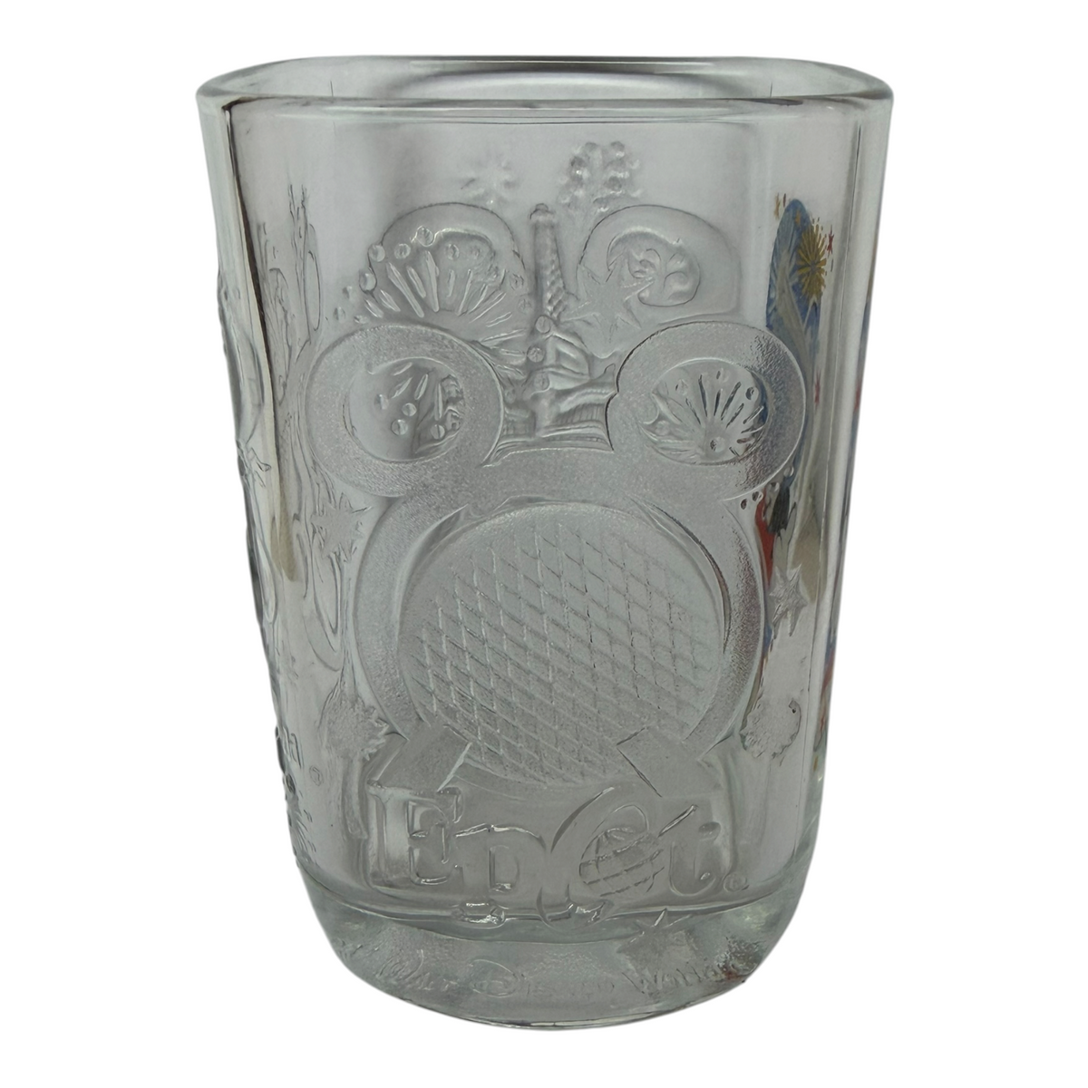 VTG 2000 Disney Mickey Mouse Millennium McDonald’s Collectible Glasses Set of 4