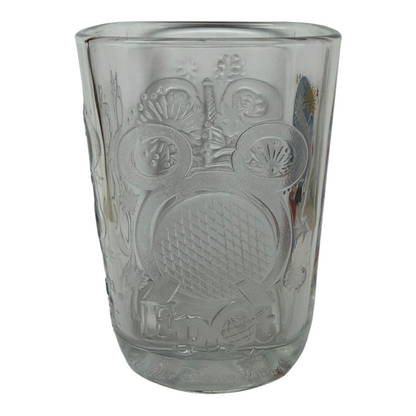 VTG 2000 Disney Mickey Mouse Millennium McDonald’s Collectible Glasses Set of 4