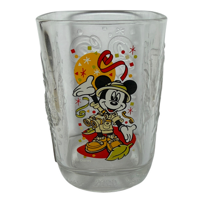 VTG 2000 Disney Mickey Mouse Millennium McDonald’s Collectible Glasses Set of 4