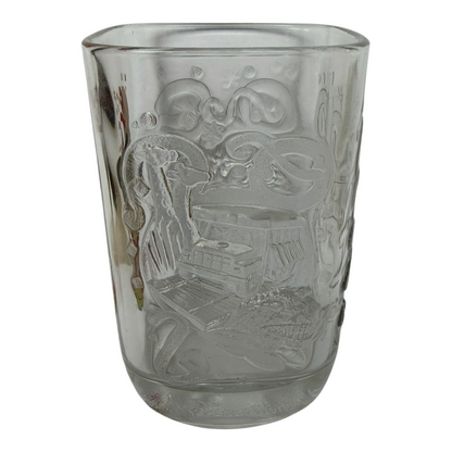 VTG 2000 Disney Mickey Mouse Millennium McDonald’s Collectible Glasses Set of 4