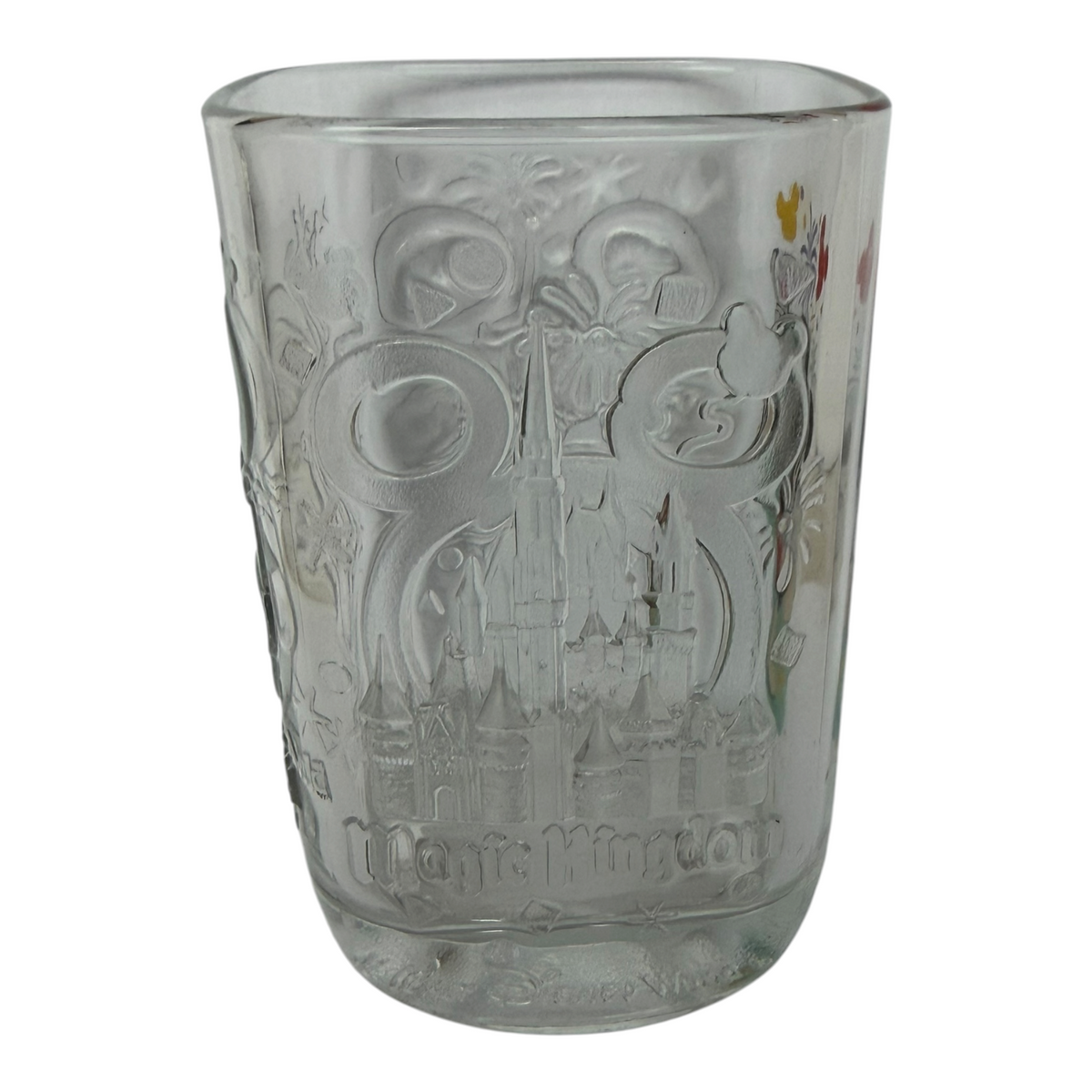 VTG 2000 Disney Mickey Mouse Millennium McDonald’s Collectible Glasses Set of 4
