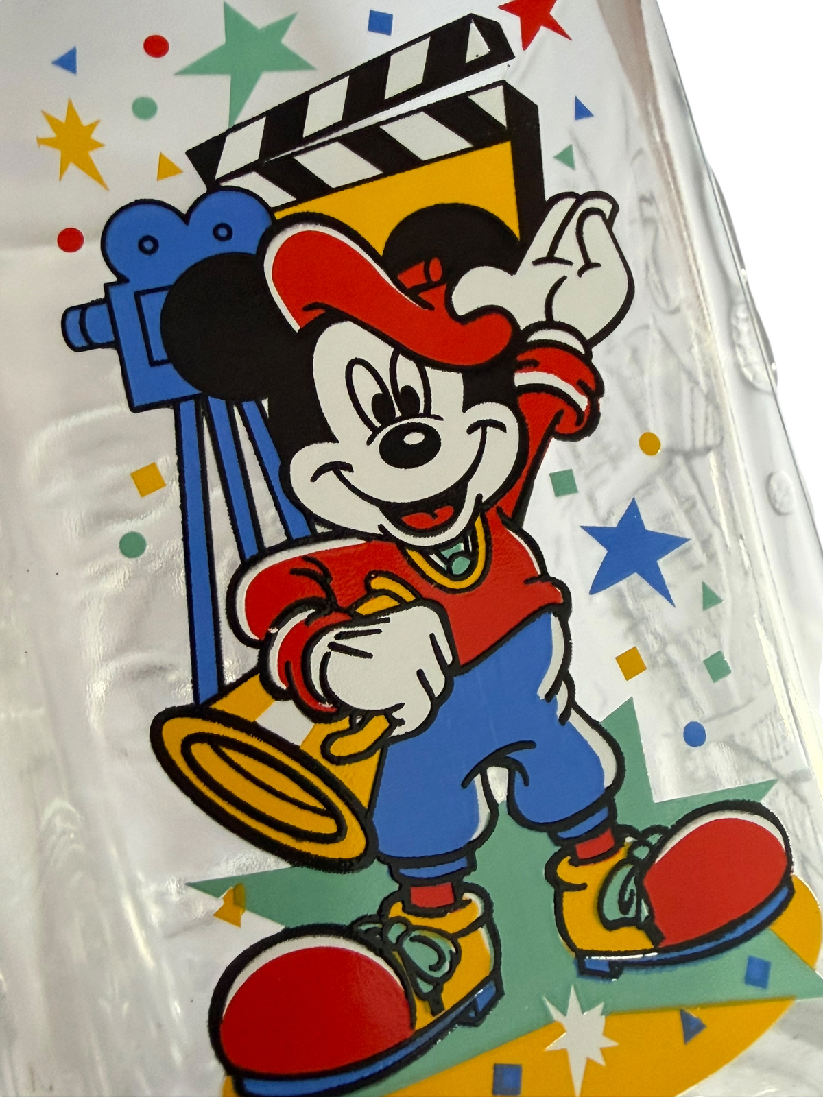VTG 2000 Disney Mickey Mouse Millennium McDonald’s Collectible Glasses Set of 4