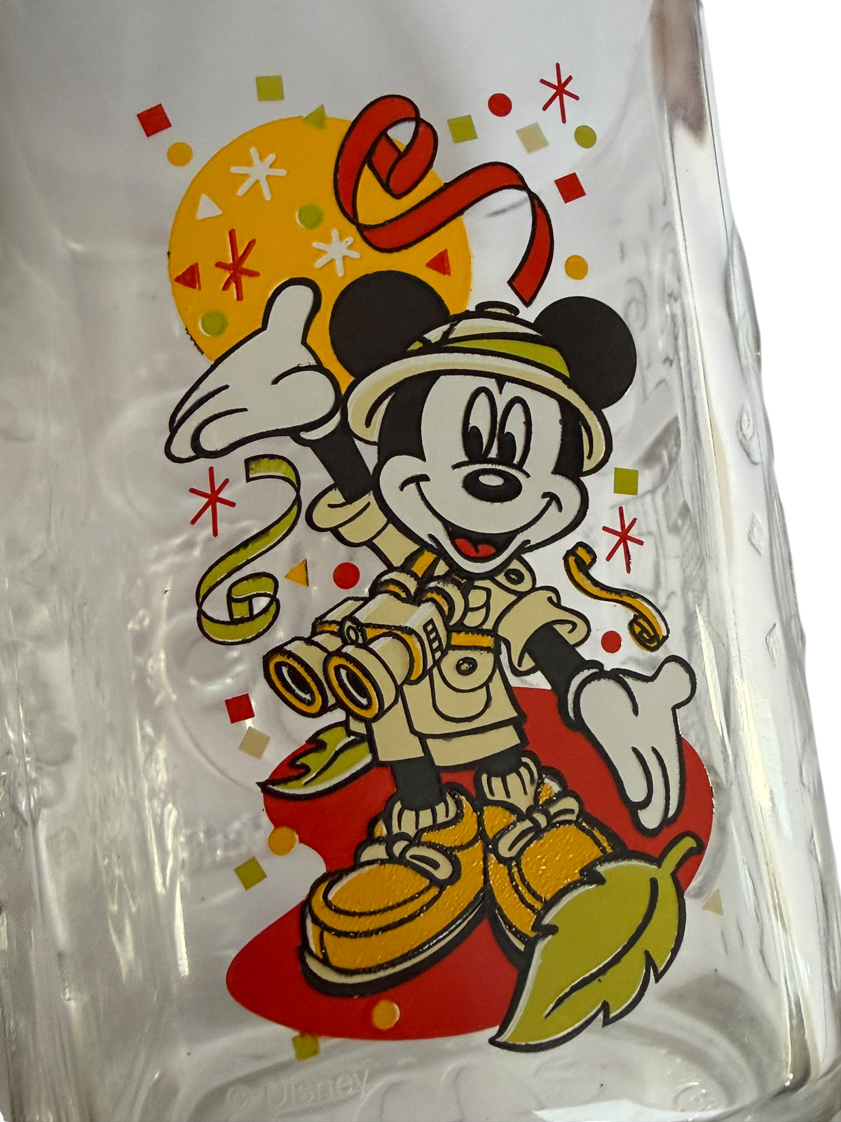 VTG 2000 Disney Mickey Mouse Millennium McDonald’s Collectible Glasses Set of 4