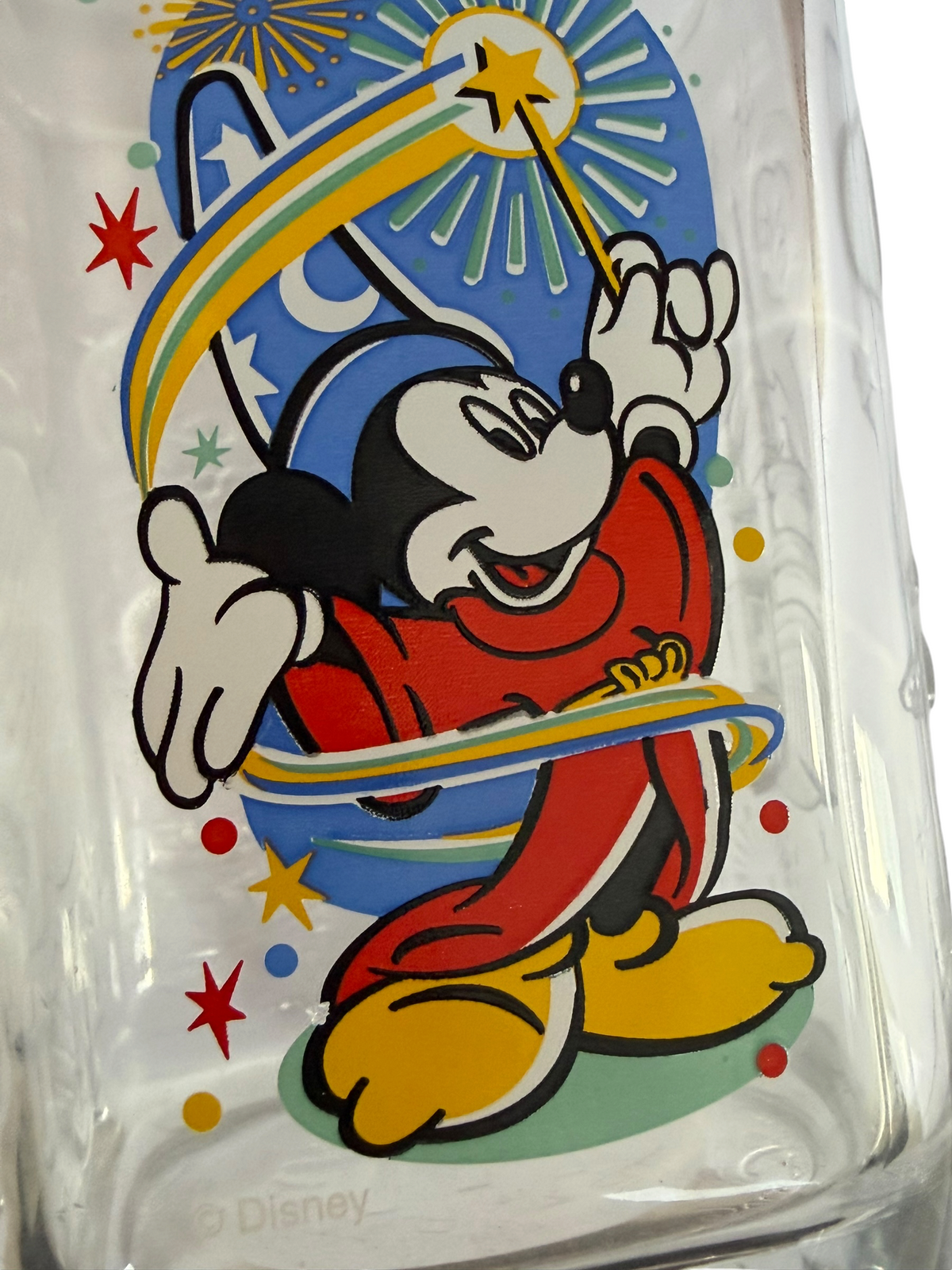 VTG 2000 Disney Mickey Mouse Millennium McDonald’s Collectible Glasses Set of 4