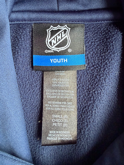 Edmonton Oilers NHL Blue Hoodie Pullover Youth Size: S (8)