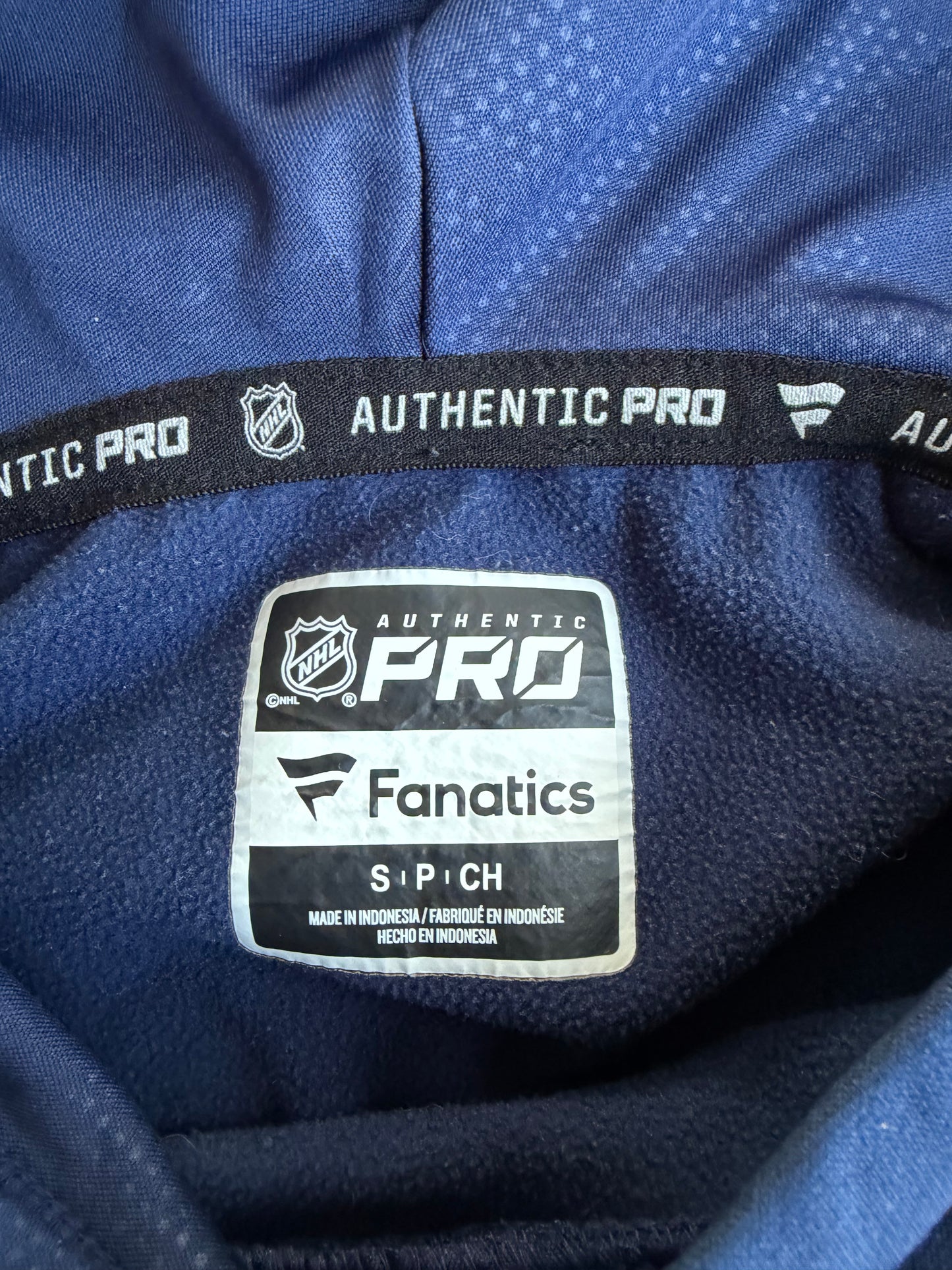 Montreal Canadiens NHL Authentic Pro Fanatics Hoodie Pullover Size: S