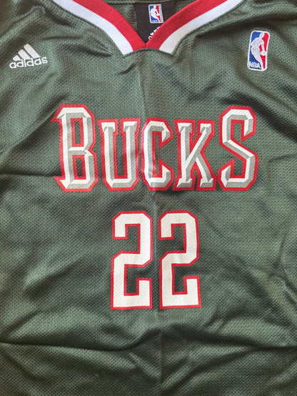 VTG Milwaukee Bucks #22 Michael Redd Adidas Youth Jersey Size: XL (18-20)