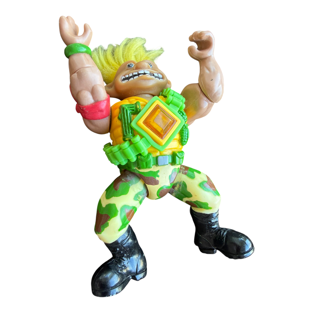 VTG 1992 Stone Protectors Angus the Soldier Ace Novelty Action Figure