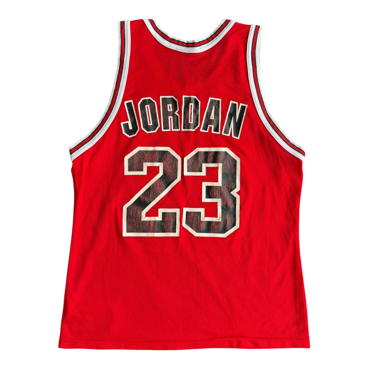 VTG Champion Chicago Bulls Michael Jordan #23 NBA Red Retro Jersey Size: 40