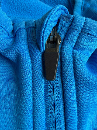 FC Barcelona Nike Therma-FIT Full Zip Blue Hoodie Jacket Size: M
