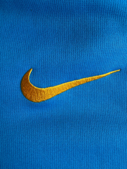FC Barcelona Nike Therma-FIT Full Zip Blue Hoodie Jacket Size: M
