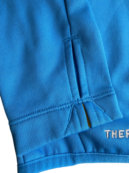 FC Barcelona Nike Therma-FIT Full Zip Blue Hoodie Jacket Size: M