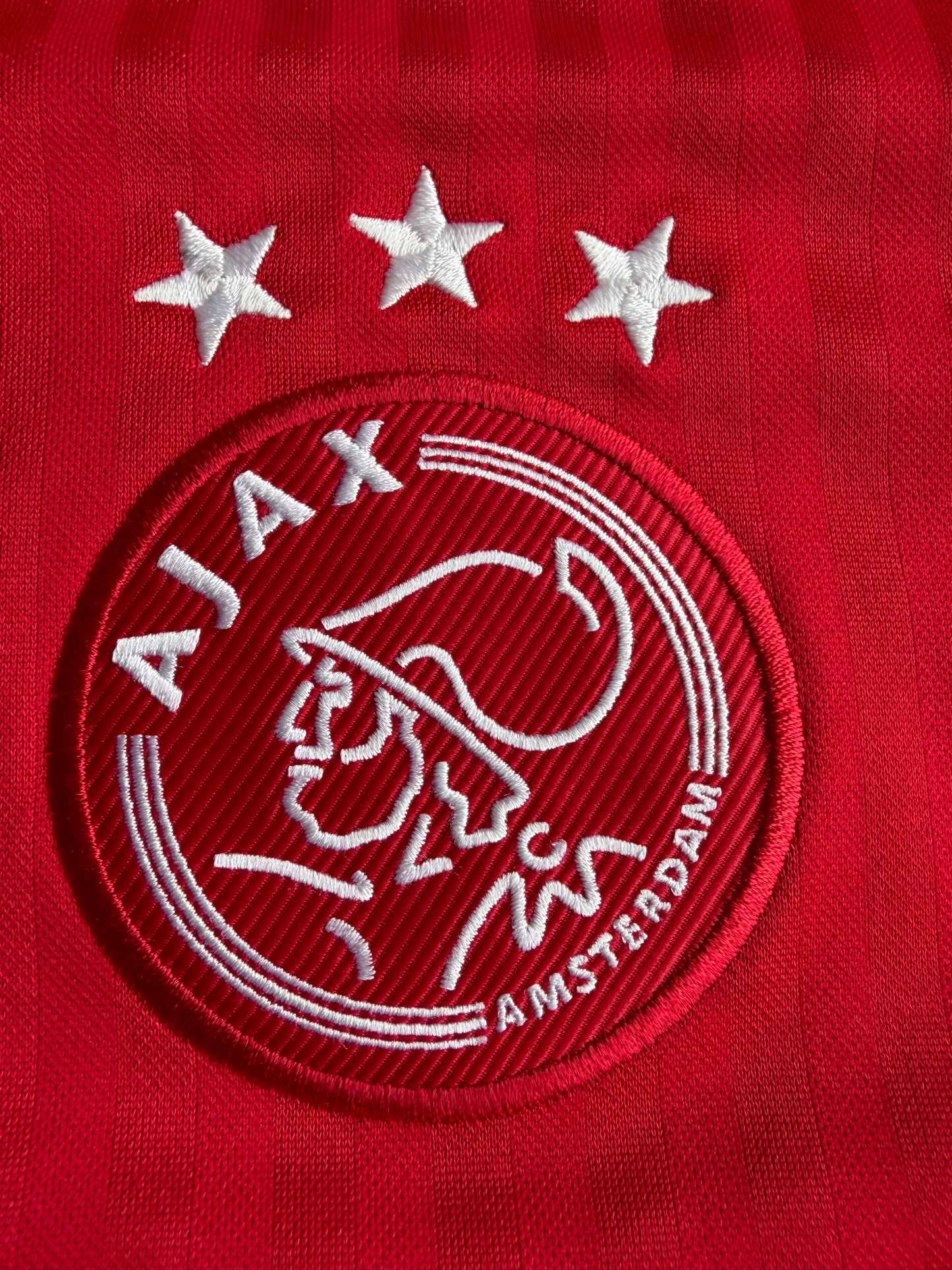2023-2024 Ajax Amsterdam Adidas Home Football Jersey Youth Size: S (9-10)