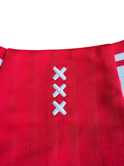 2023-2024 Ajax Amsterdam Adidas Home Football Jersey Youth Size: S (9-10)