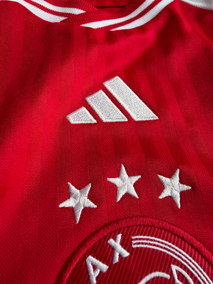 2023-2024 Ajax Amsterdam Adidas Home Football Jersey Youth Size: S (9-10)