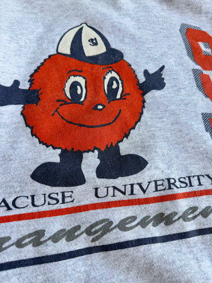 VTG Discus Syracuse University Orangemen Mascot Sweatshirt SU Retro Size: M