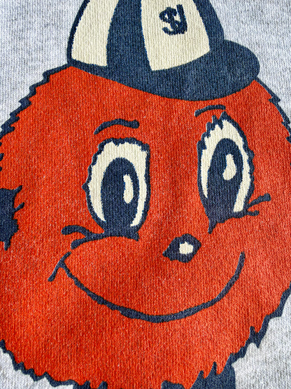 VTG Discus Syracuse University Orangemen Mascot Sweatshirt SU Retro Size: M