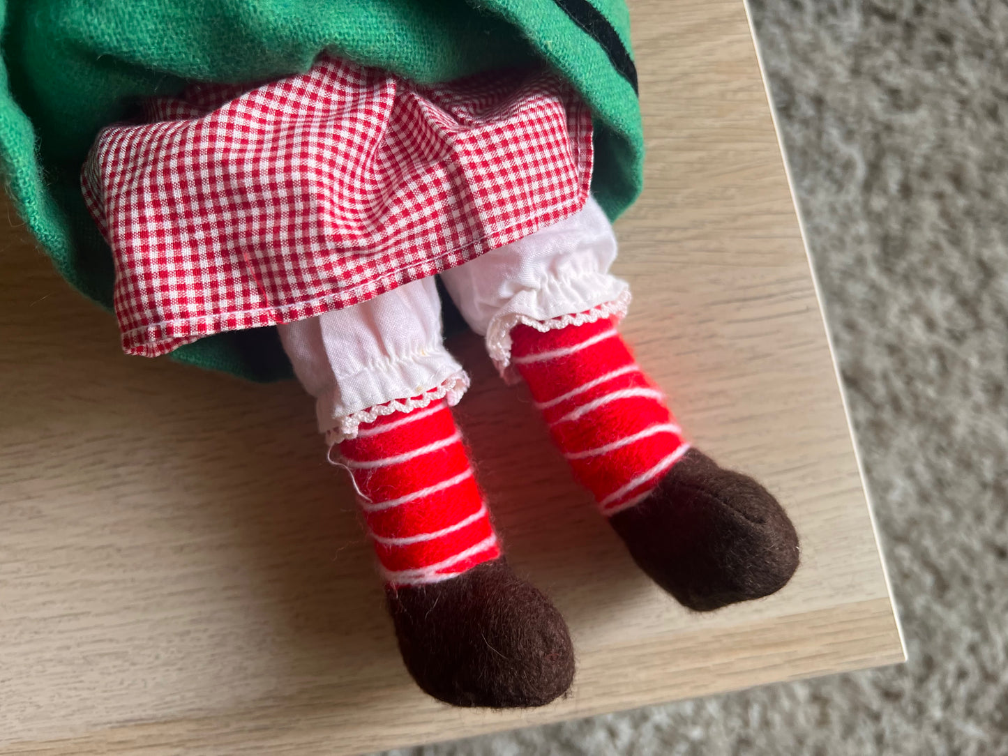 VTG '70s Becassine by Minerve Cloth French Cloth Doll 12.5"