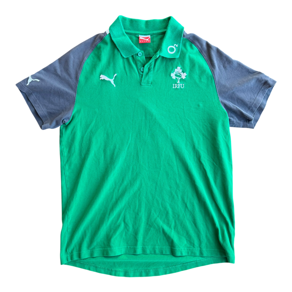 IRFU Ireland Rugby Puma Men’s Green Polo Shirt Size: XL