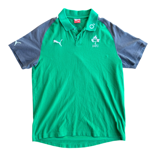 IRFU Ireland Rugby Puma Men’s Green Polo Shirt Size: XL