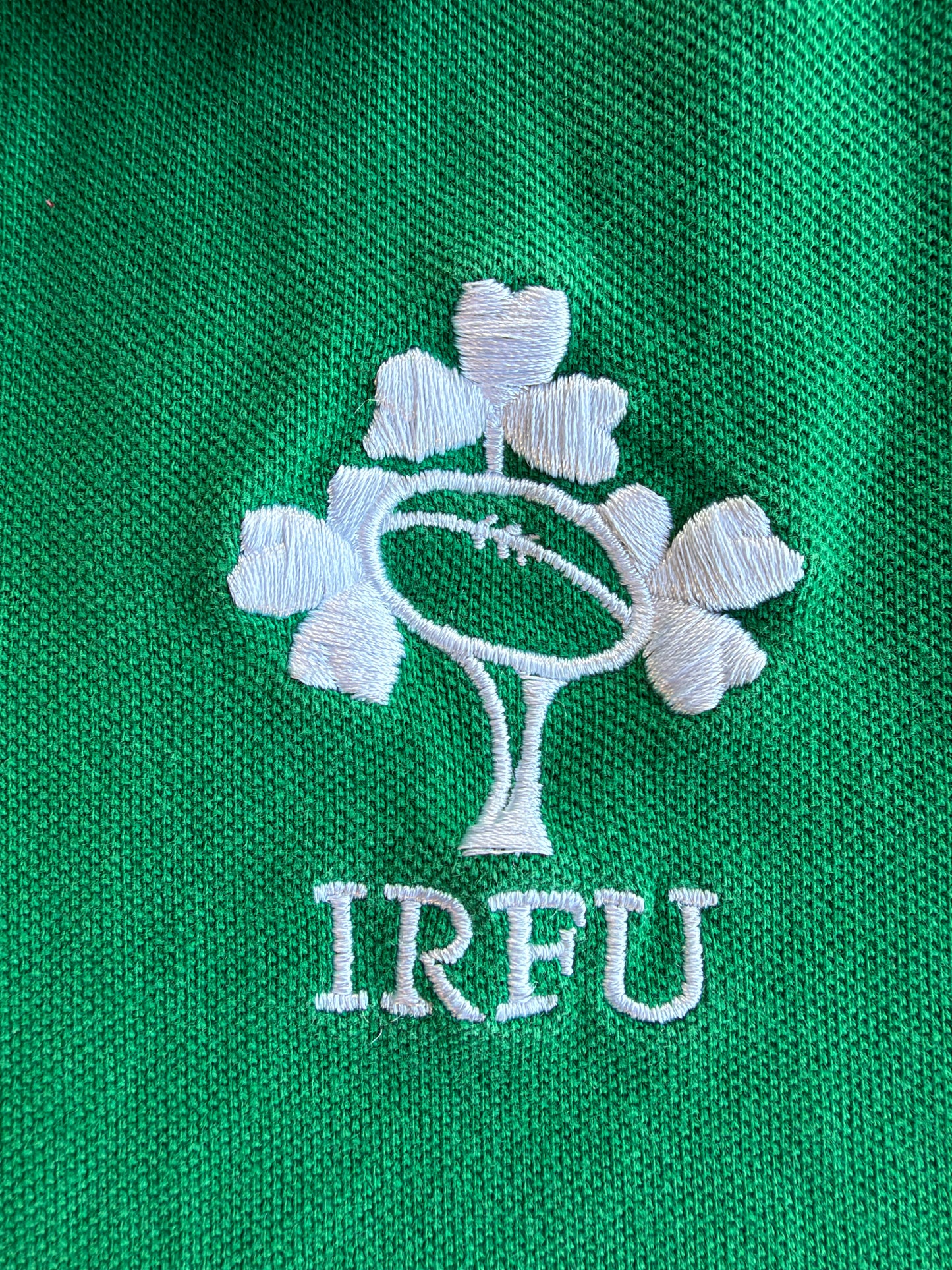IRFU Ireland Rugby Puma Men’s Green Polo Shirt Size: XL