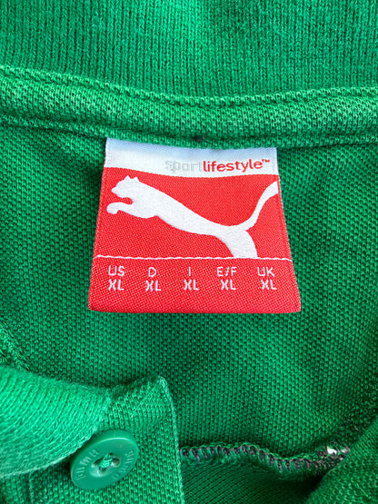 IRFU Ireland Rugby Puma Men’s Green Polo Shirt Size: XL